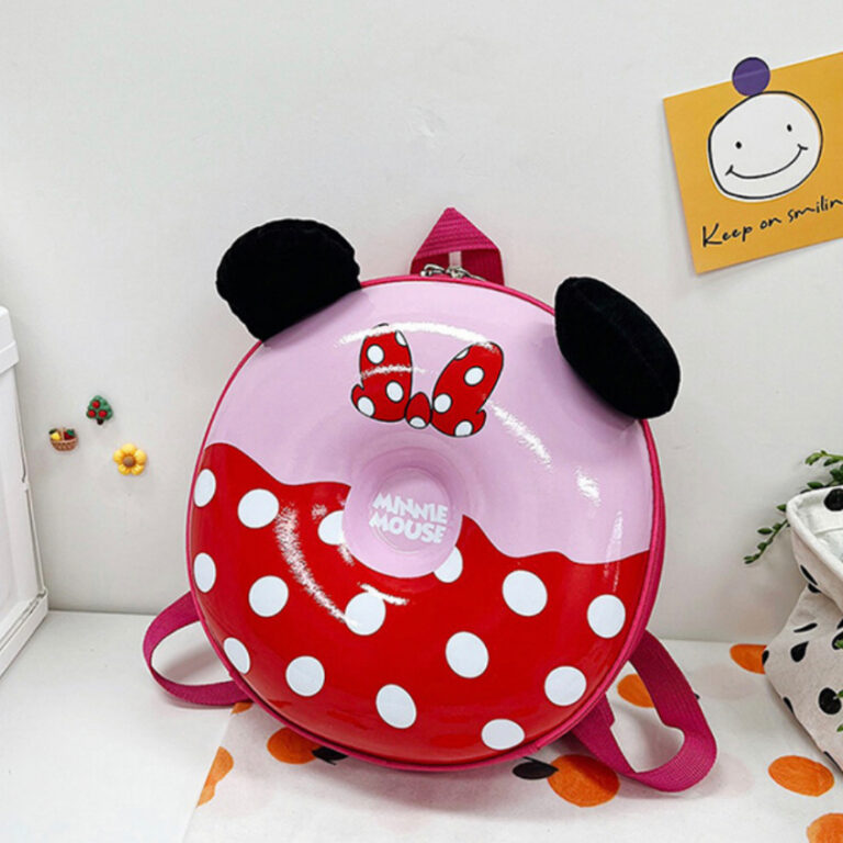 3D Donut Backpack - Minnie & Mickey - Image 4
