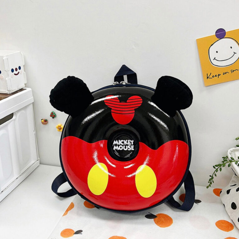3D Donut Backpack - Minnie & Mickey - Image 2