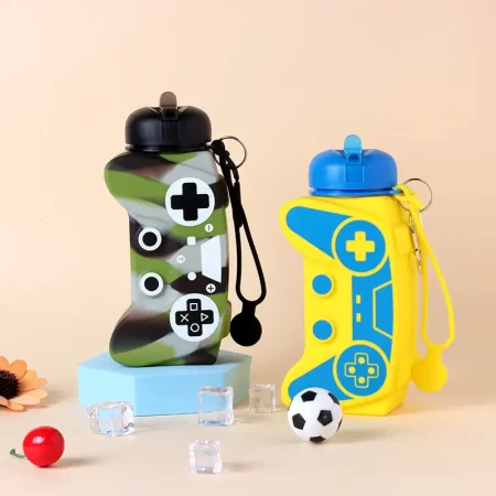Silicon Game Console Water Bottle