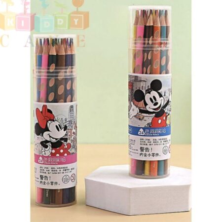 Mickey & Minnie 24 Color Pencil Color