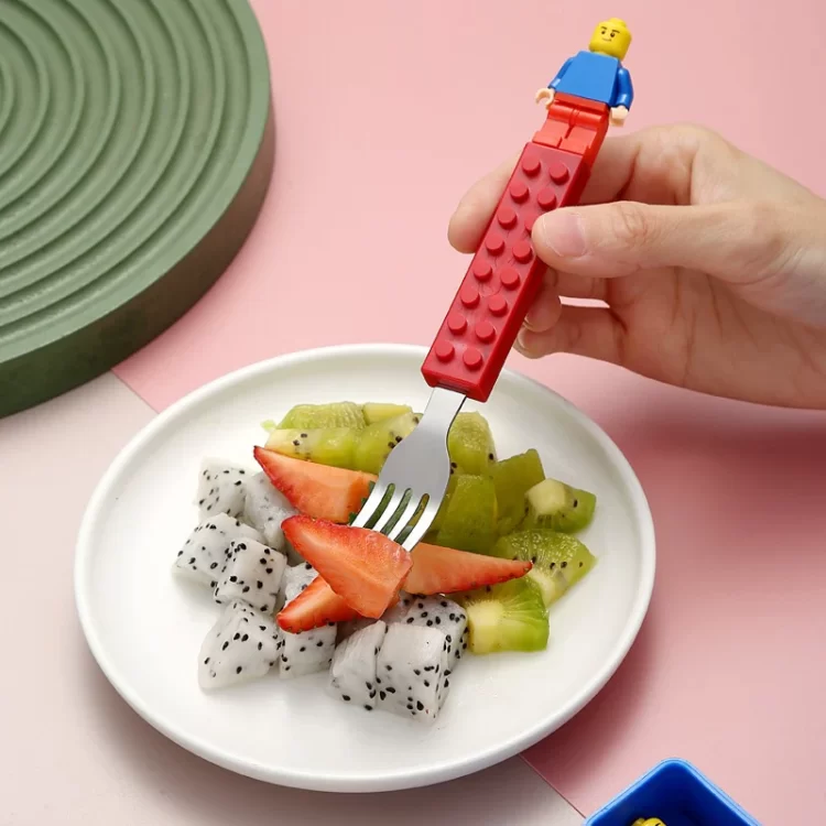 Building Block Spoon & Fork Set - Image 5