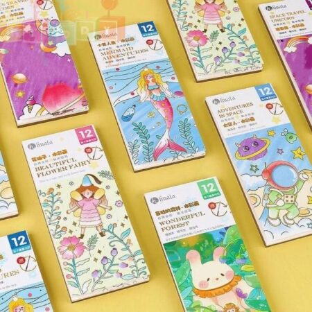 12 Sheet Colouring Book