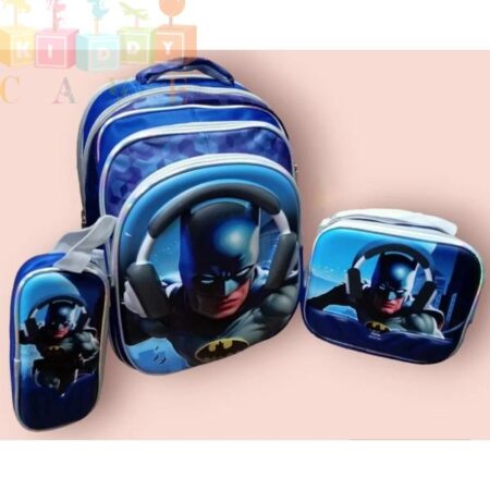 Imported Backpack Combo With Pencil Pouch & Lunch Bag