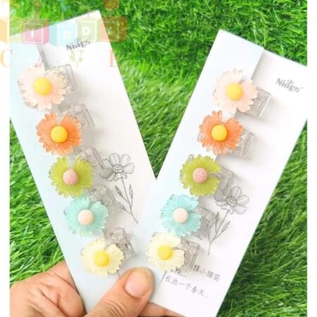 Flower Paper Clip Bookmark