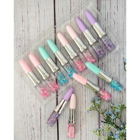 Lipstick Ball Pen (Set Of 4)