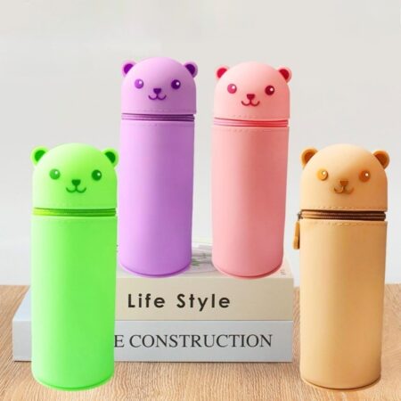 Bobby The Bear Silicon Pencil Pouch