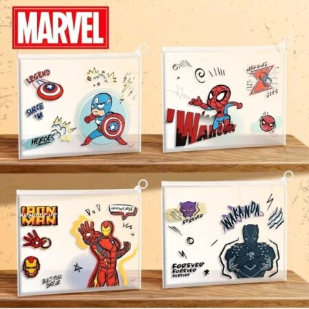 Super Hero A4 File Folder (Pack Of 4)