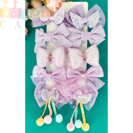 Pastel Hair Clip Set (Random Colour)