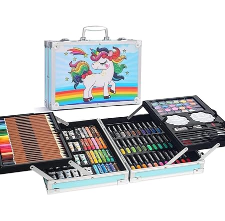145Pc Jumbo Colouring Kit Briefcase