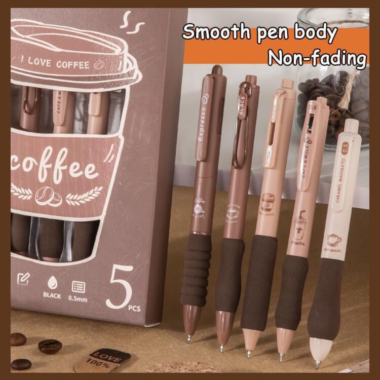 Coffee Gel Pen Set - Image 5