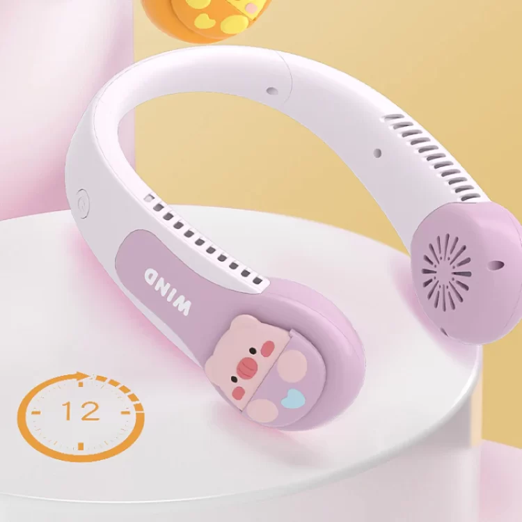 Stylish Portable Neck Fan - Image 7