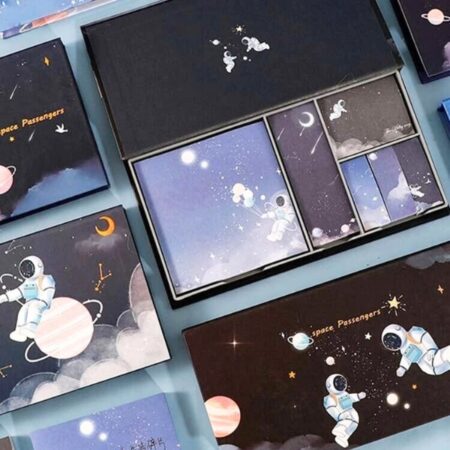 Space Sticky Notes N Memo Pad