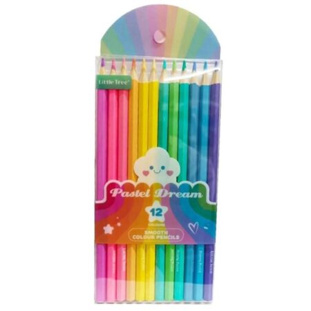 12 Pastel Colour Pencils