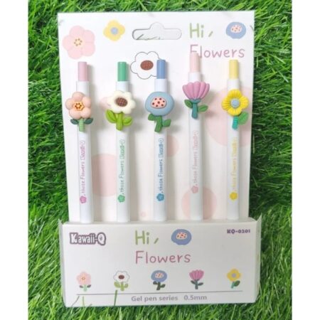 Beautiful Flower Gel Pens