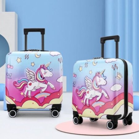 Unicorn Suitcase Trolly Bag