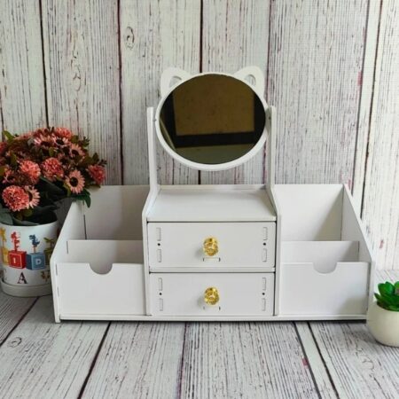 Multi Function Wooden Desktop Organiser