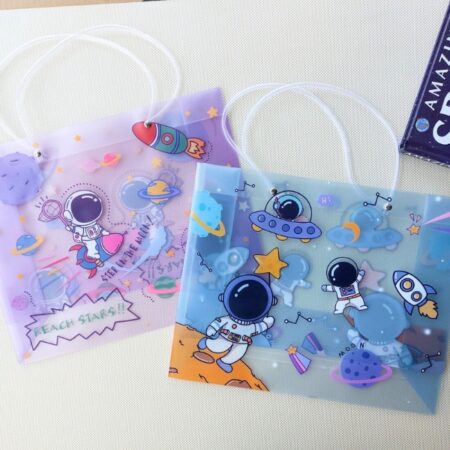 Big PVC Gift Bag - Space